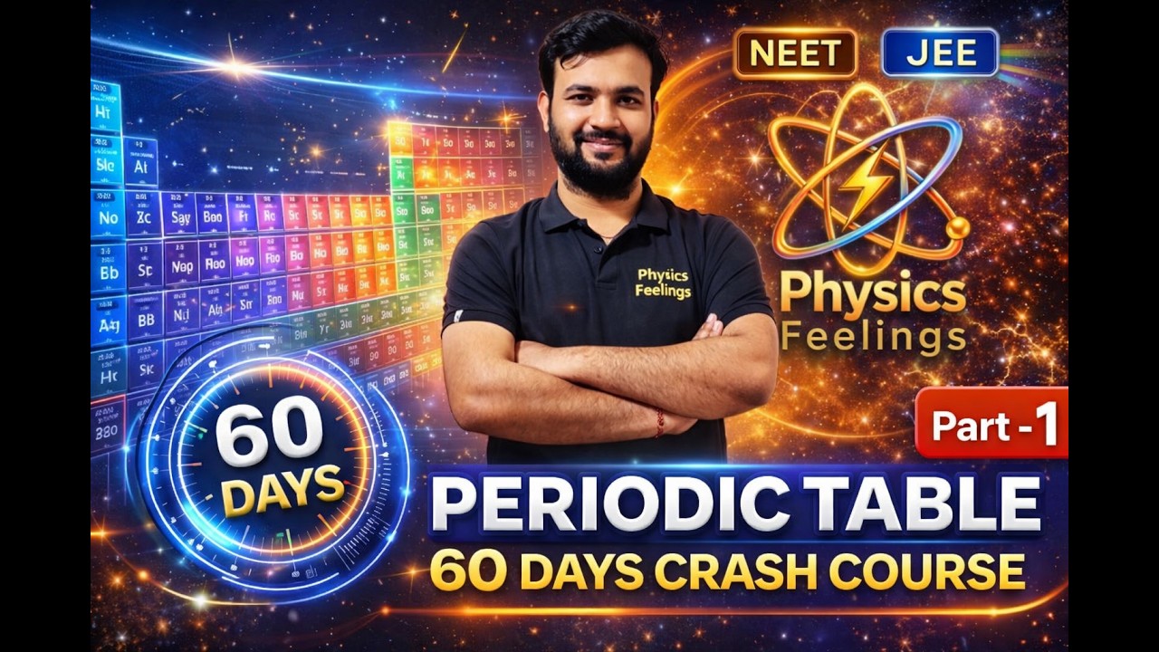 Periodic Table in 10 Minutes! 🔥 | Zero to Hero | #neetexam #periodictable #crashcourse #chemistry