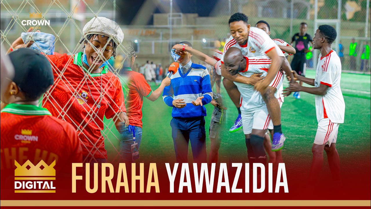 MTANGAZAJI CROWN MEDIA ASHINDWA KUJIZUIA FURAHA YAKE KWA MARA YA KWANZA - SAMIA CUP