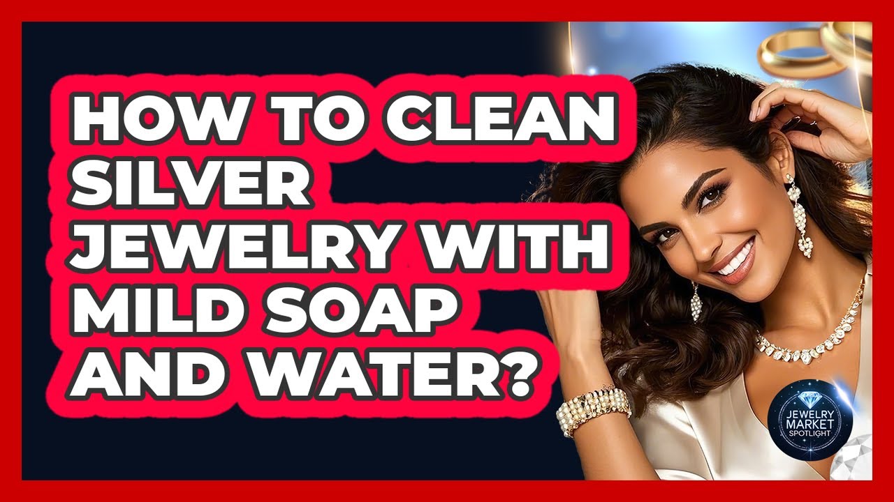 How To Clean Silver Jewelry With Mild Soap And Water?