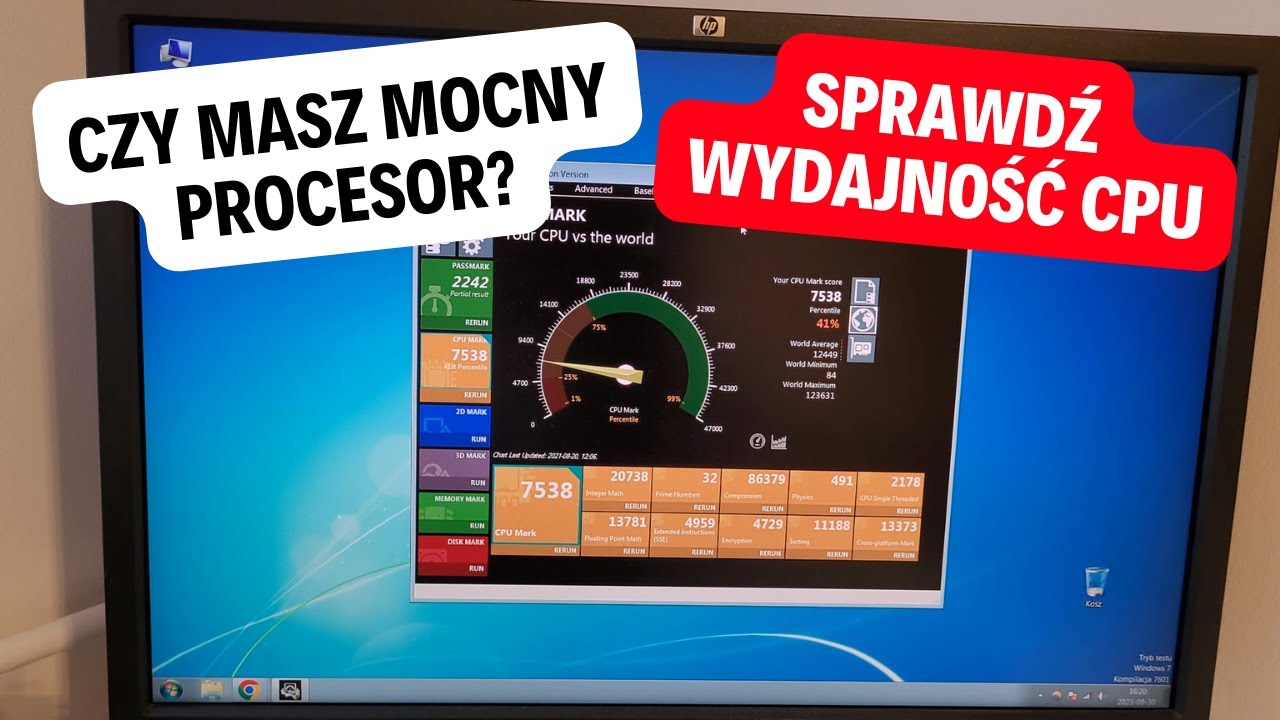 Czy masz mocny procesor? Jak sprawdzić wydajność naszego CPU i por&oacute;wnać go do innych? Benchmark CPU