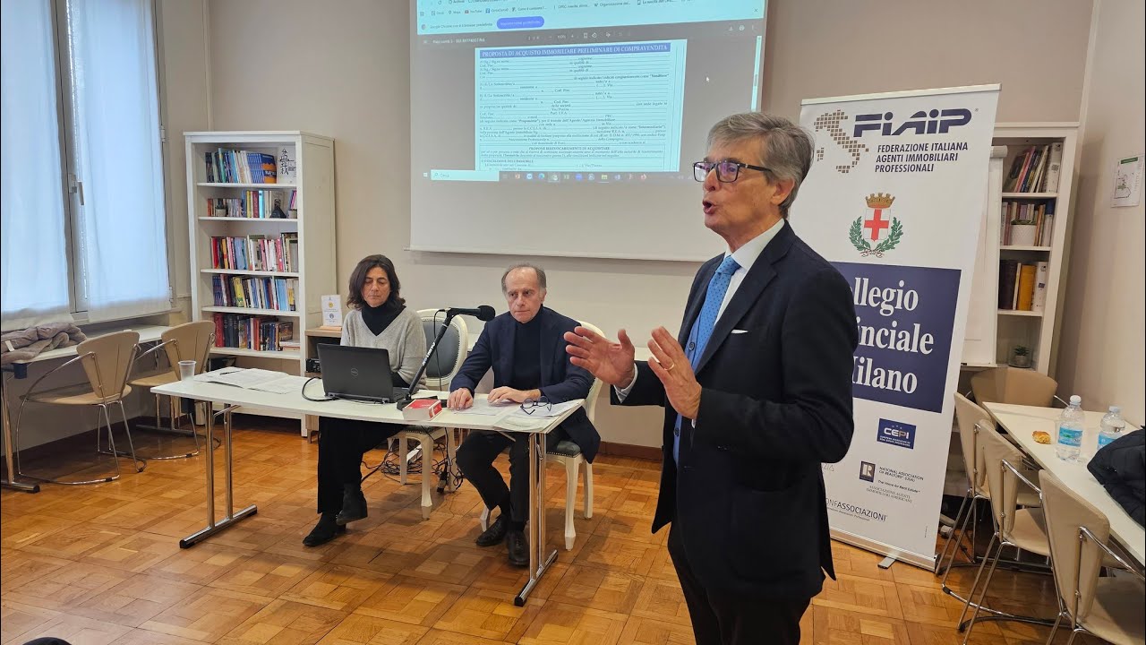 FIAIP MILANO: SUCCESSO DEL CORSO SU MODULISTICA. INTERVISTE AL PRESIDENTE GRUMETTI E AVV. MARCHESE