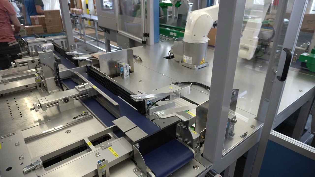 Umverpackungsanlage für Medizinprodukte