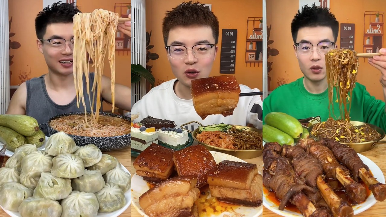 【ASMR】【MUKBANG】東坡肉 BRAISED PORK BELLY | EATING SHOW |CHINESE MUKBANG |食べ |吃播 FANG ASMR #咀嚼音 #224