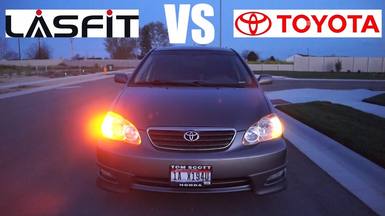 2003-2008 Toyota Corolla LED Front Turn Signal Bulb Installation
