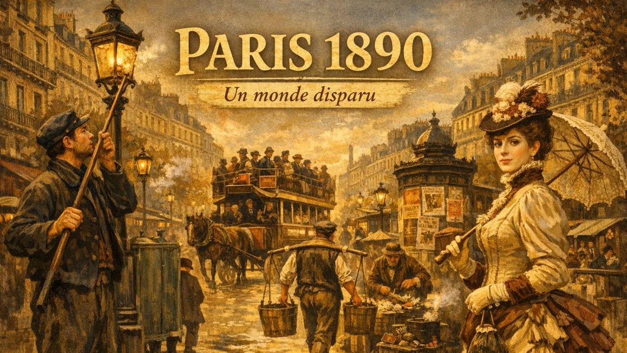 Les choses de Paris en 1890 qui ont complètement disparu aujourd’hui