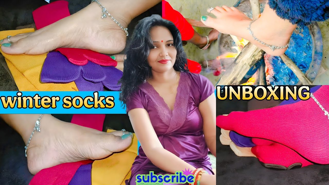 "Online winter socks shopping unboxing with review" || INDIAN HOUSE WIFEPRIYA || SUBSCRIBE 