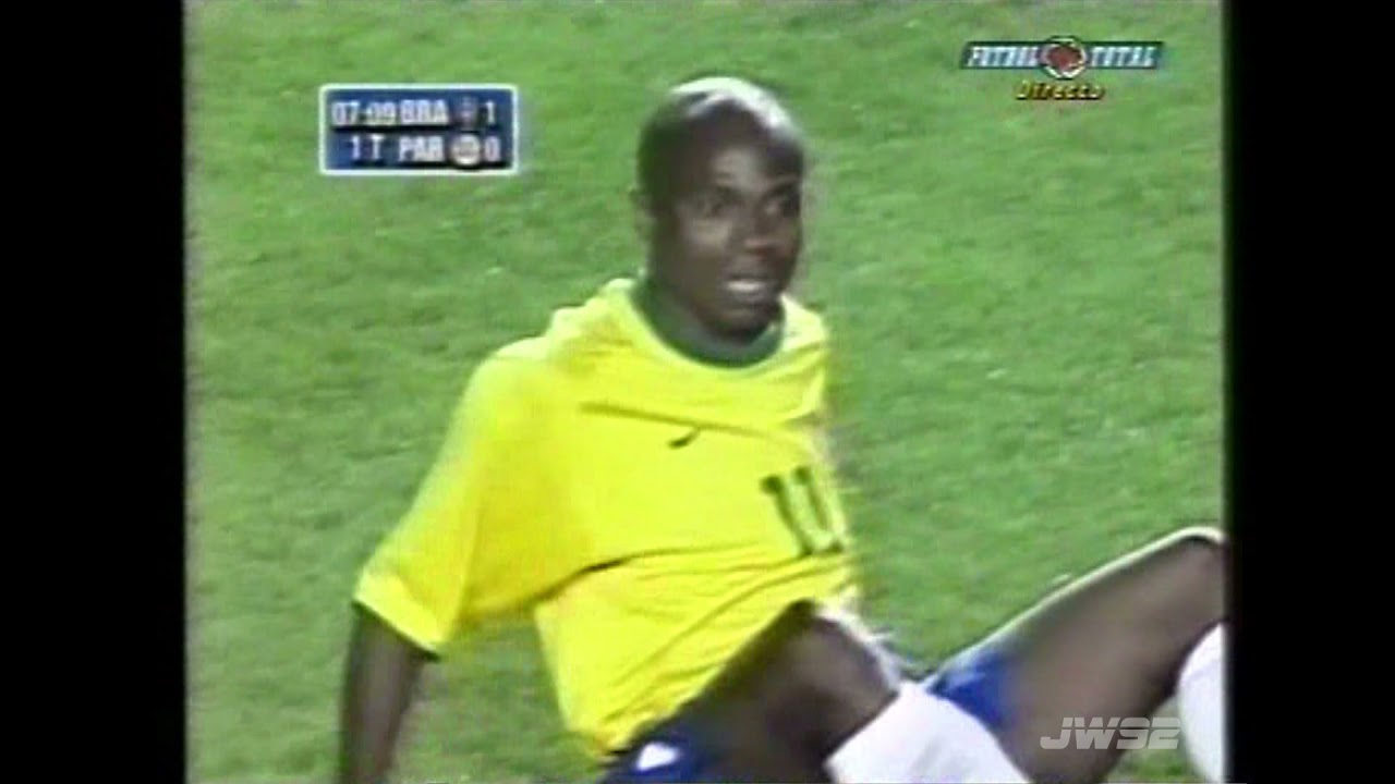 2001.08.15 Brasil 2 - Paraguay 0 (Partido Completo 60fps - Clasificatorias Corea-Japon 2002)
