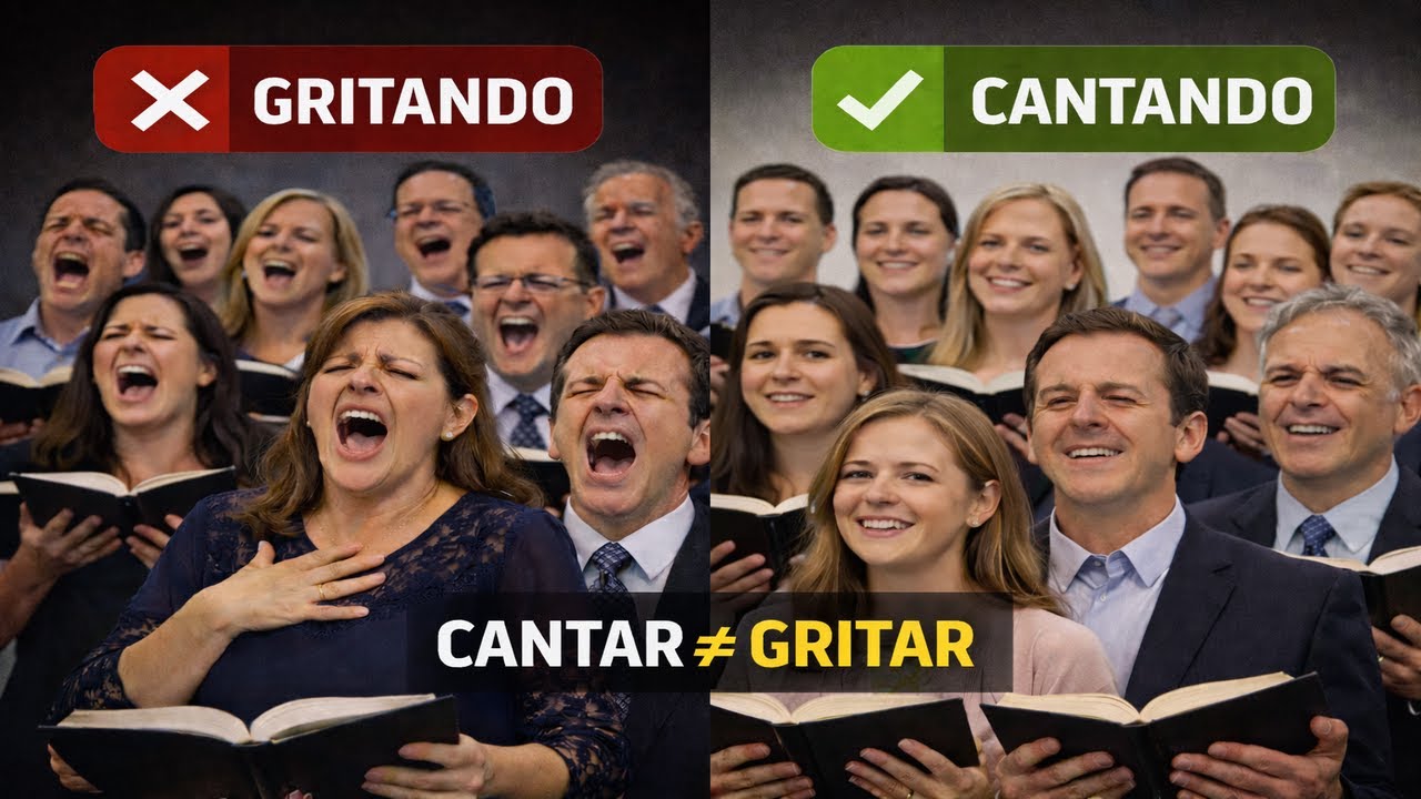 CANTAR É CANTAR. GRITAR É GRITAR! - REGENTES EXCELENTES