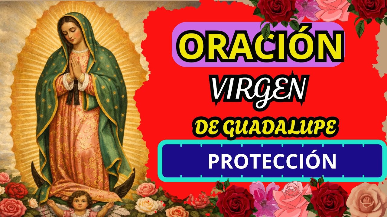 🙏 “Oración a la Virgen de Guadalupe para Protección y Esperanza