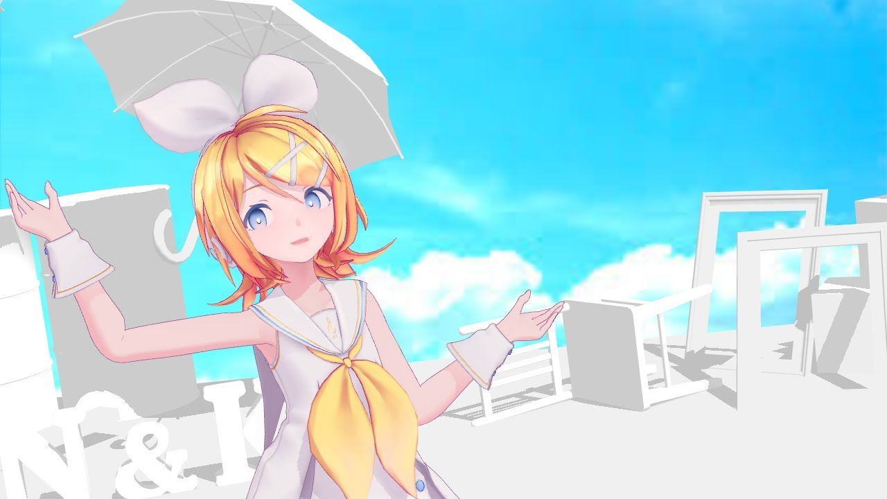 【MMD】極楽浄土『 Sour式鏡音リン 』1080p 60fps