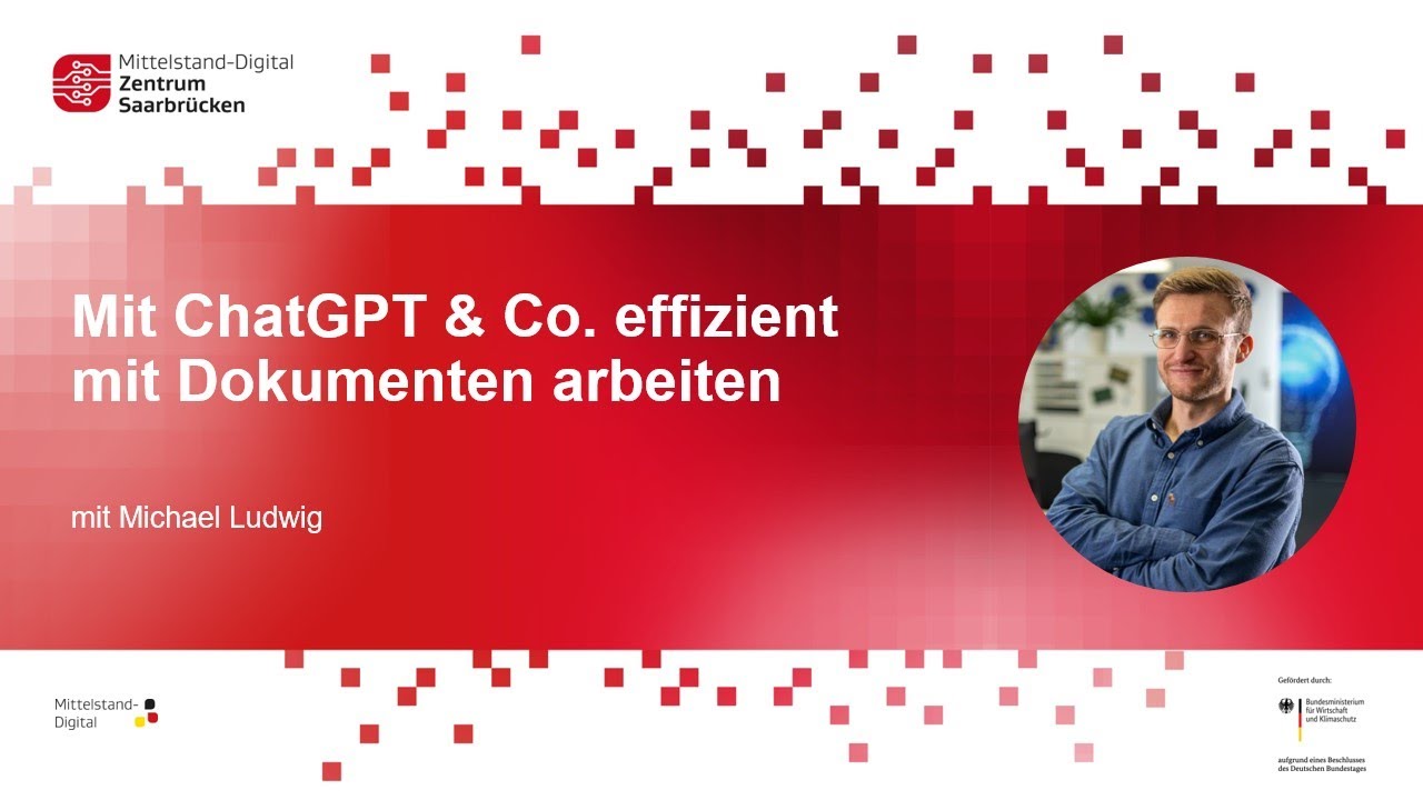 Webinar: Mit ChatGPT & Co. effizient mit Dokumenten arbeiten