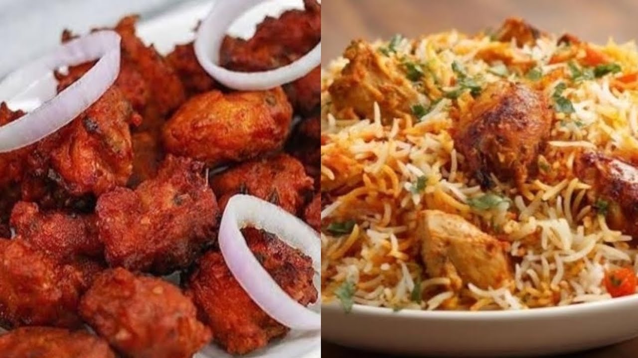 Chicken dana with chicken dum biryani recipe by indian yummy yummy 🤤😋#bome #food 