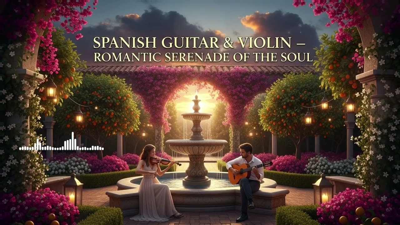 Boleros Instrumentales – Guitarra & Violín Para Relajación y Paz