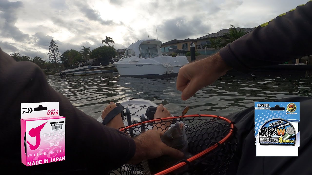 Bream Fishing using Braid and Fluorocarbon as a Mainline