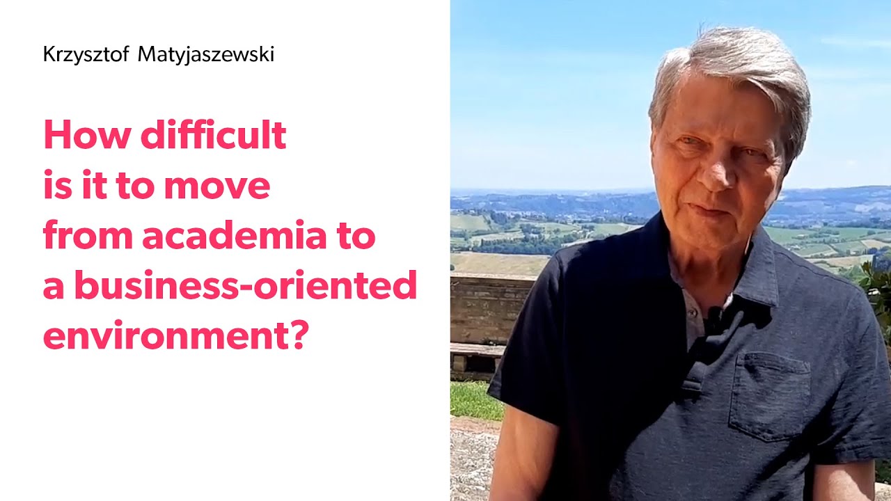 A Brief Conversation with Kris Matyjaszewski |  Transitioning from Academia to Business