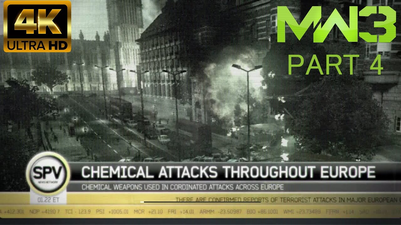 Call of duty Modern Warfare 3 - Chemical Attack - part 4 - No Commentary #mw3 #Walkthrough #ps5