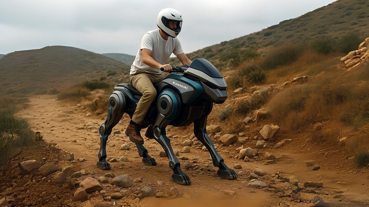 Kawasaki’s Robot CORLEO - Rides Like a Bike, Walks Like a Horse!