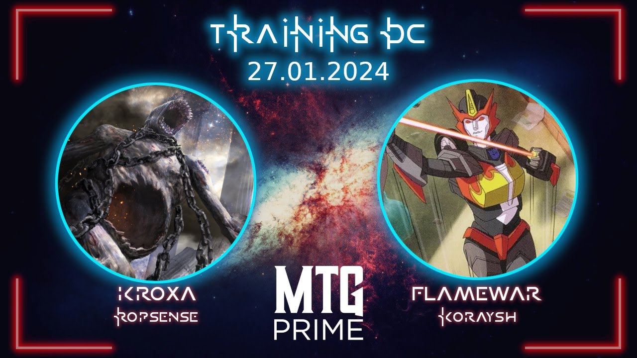 [TRAINING-DC] KROXA VS FLAMEWAR - MTG DUEL COMMANDER