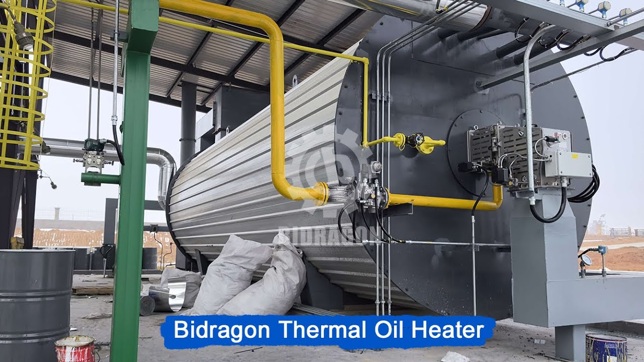 Thermal Oil Heater for Oil and Gas Processing #Thermaloilheater #boiler