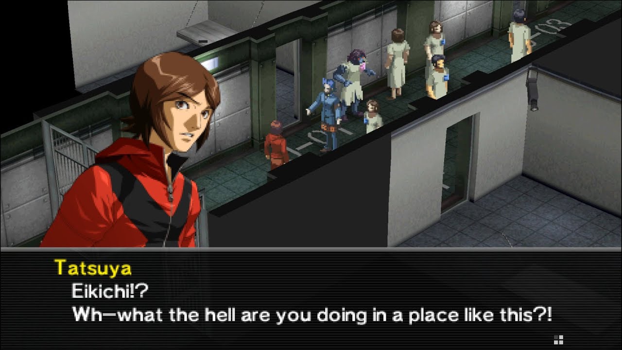 Tatsuya meets Eikichi Tatsuya Scenario - Persona 2 Eternal Punishment