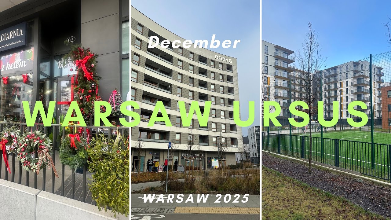 Exploring Warsaw’s New Modern District — Ursus | Walking Tour  #travel  #walking #city 