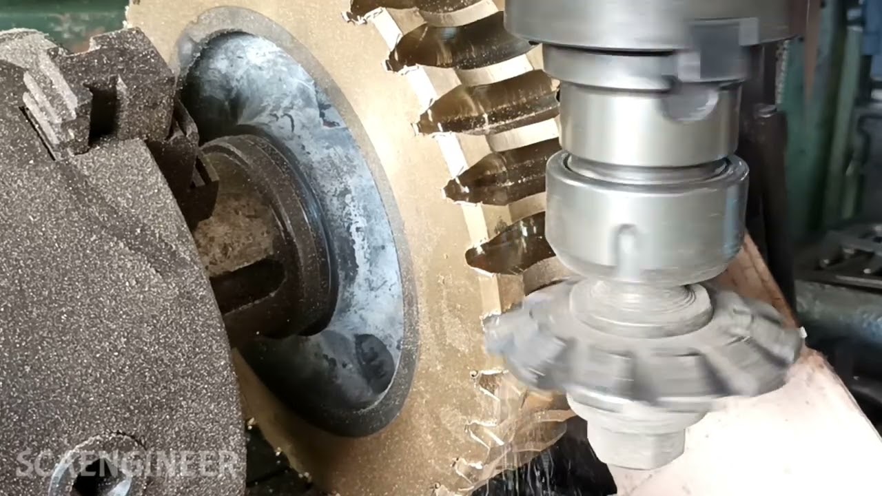 Making Worm Gear On Milling