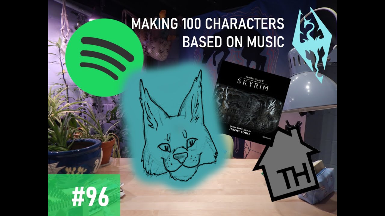 Creating a Khajiit Inspired by Skyrim Soundtrack 