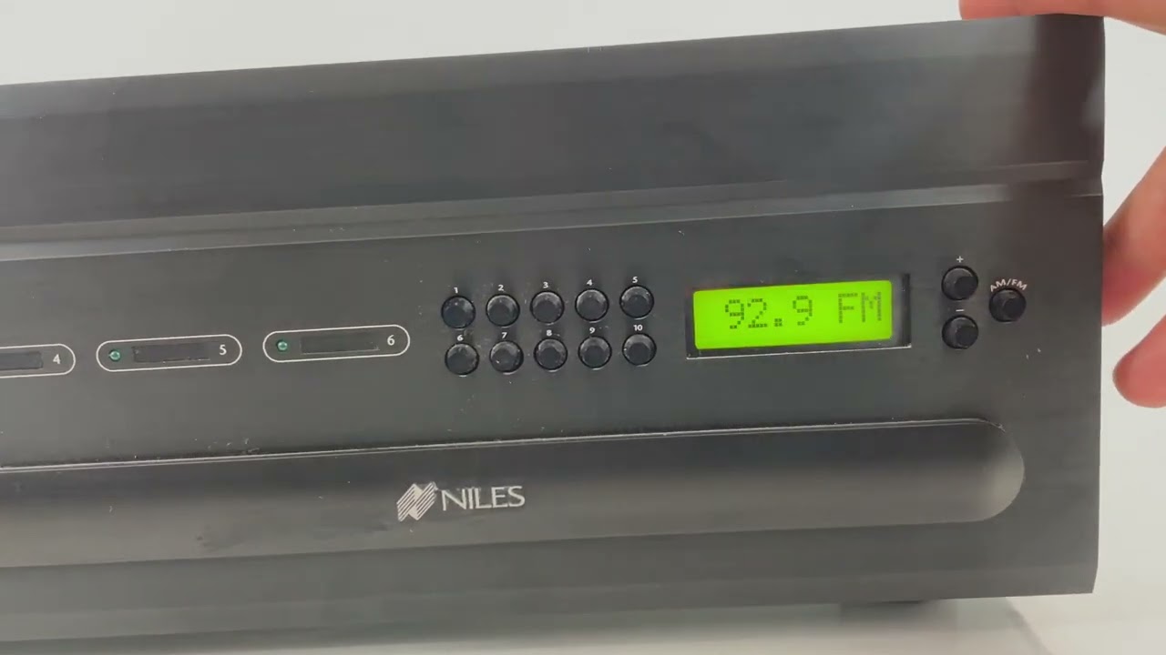 Niles ZR-4630 Multiroom 4-Source 6-Zone Audio Receiver Amplifier