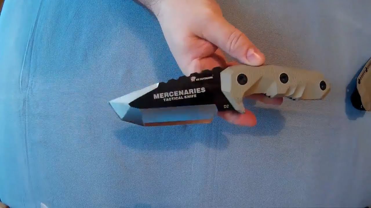 HX OUTDOORS D-165 Mercenaries Tactical Knife Review