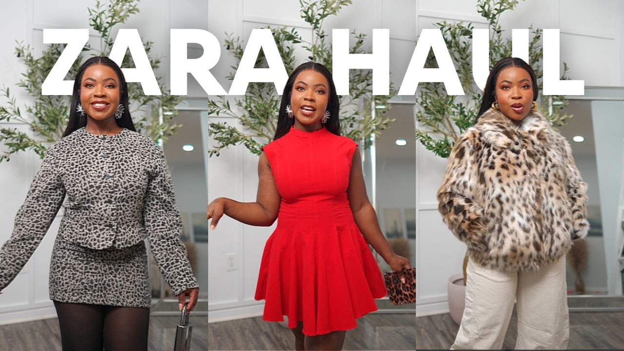 ZARA HAUL: Winter Collection Try-on Haul 2024 - Matching Sets, Jackets, Dresses, Tops & Bags