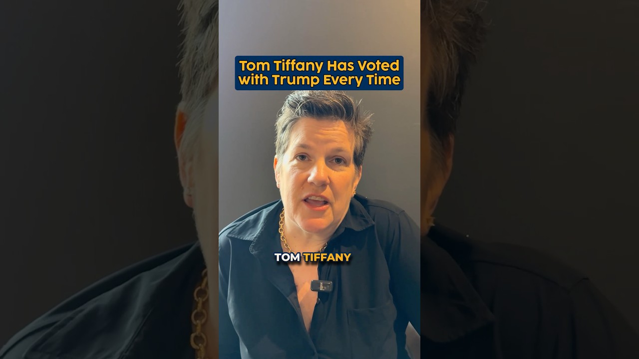 Tom Tiffany has voted for Trump&rsquo;s agenda 100% of the time; Trump has called Tiffany his &ldquo;sidekick.&rdquo;