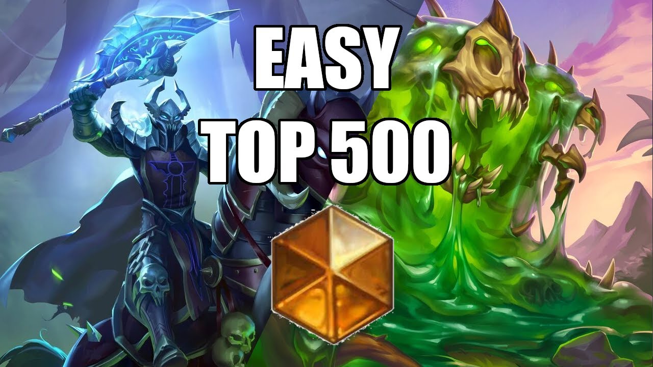 TOP 500 LEGEND NA WITH DEATH KNIGHT | Hearthstone Ranked Standard