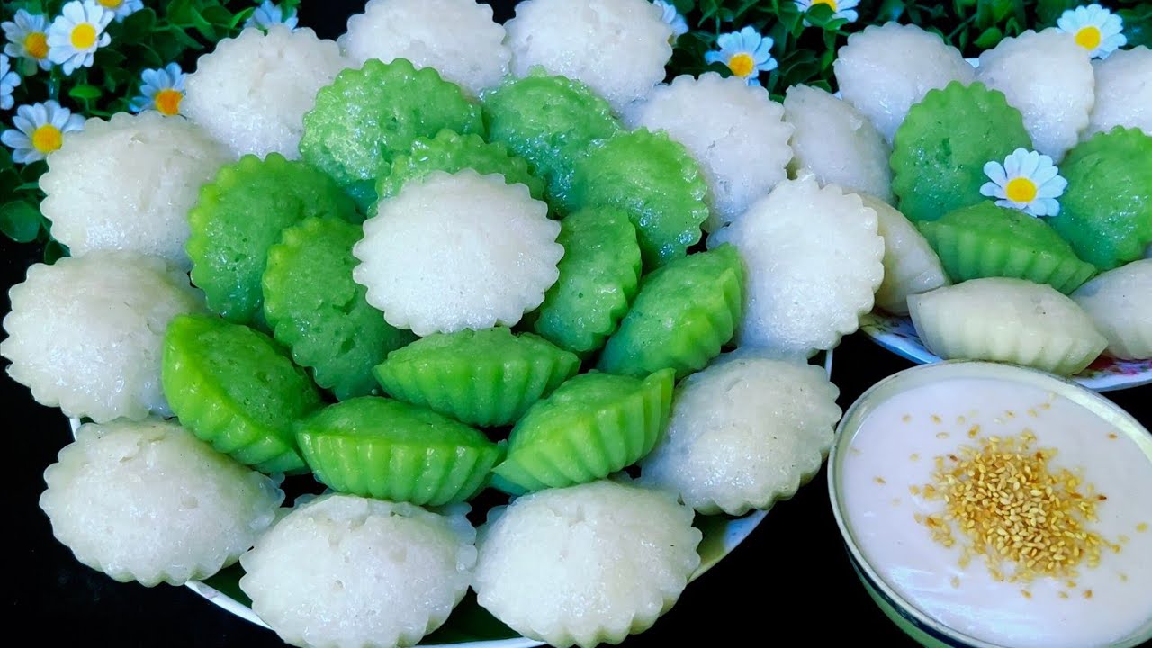 BÁNH BÒ RỄ TRE / Dì 2 Bán BÁNH BÒ Chia Sẻ Cách Làm BÁNH BÒ CƠM RƯỢU RỄ TRE Mềm Dai Rất Ngon.