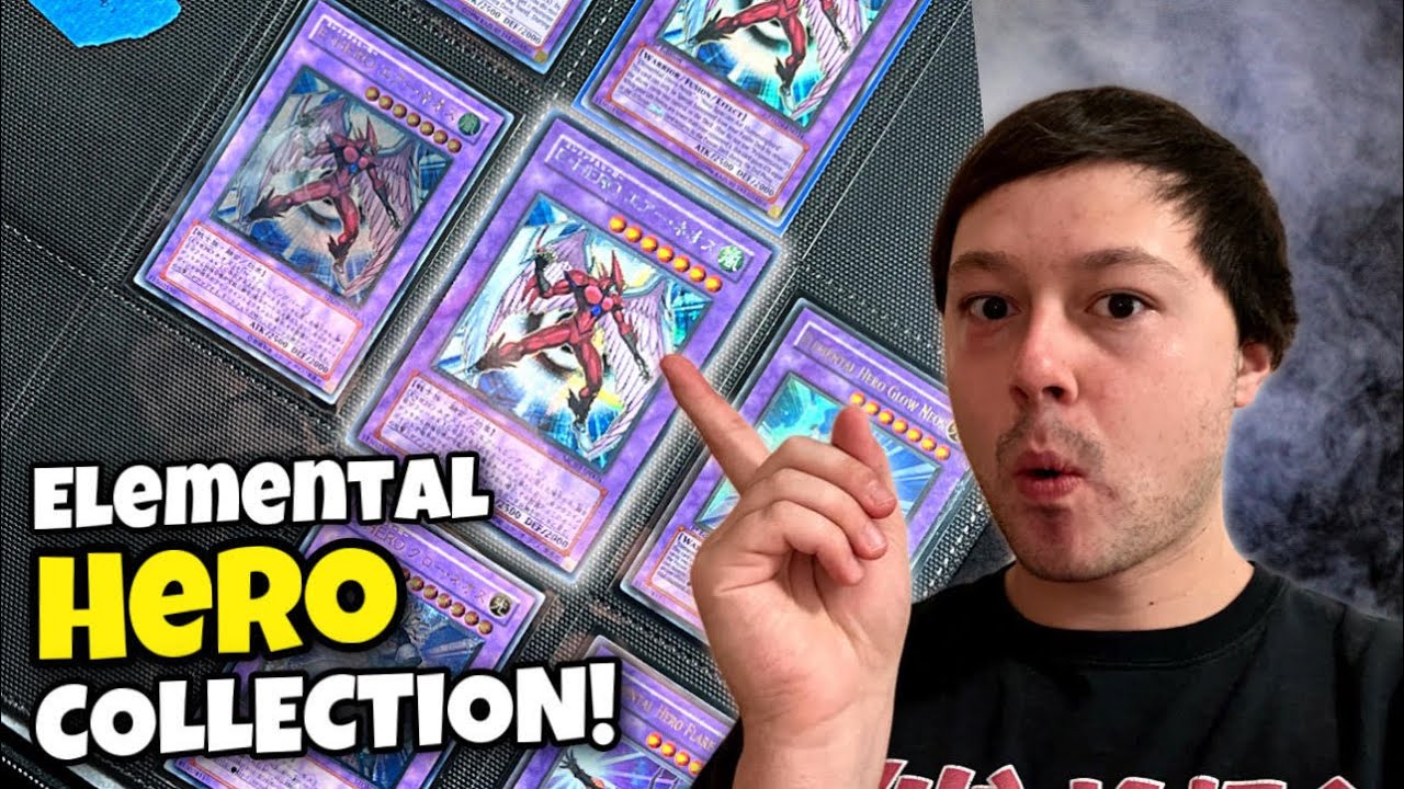🦹🏻My Elemental Hero Collection Binder Update 1!