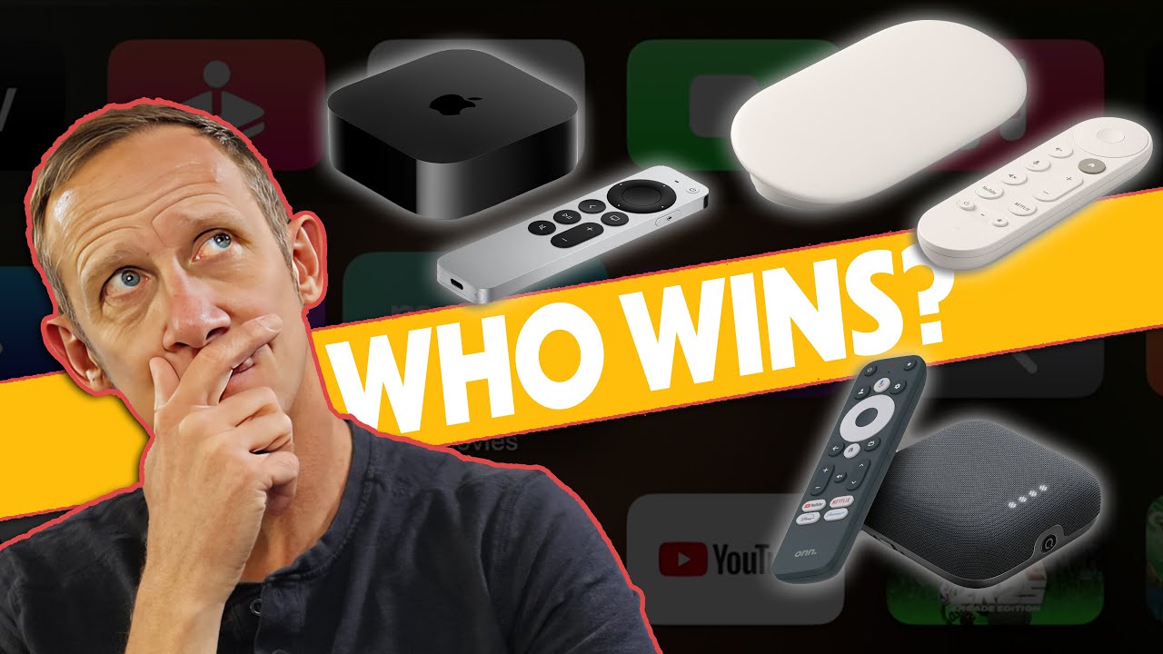 БИТВА: Apple TV 4K против Google TV Streamer против Onn 4K Pro