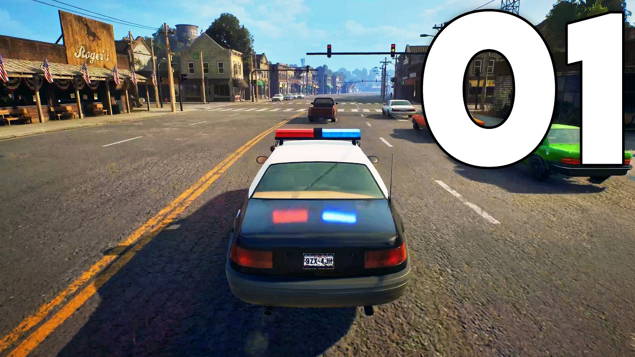 Police Chief Simulator &mdash; Часть 1 &mdash; Начало (ПОЛНАЯ ВЕРСИЯ ИГРЫ)