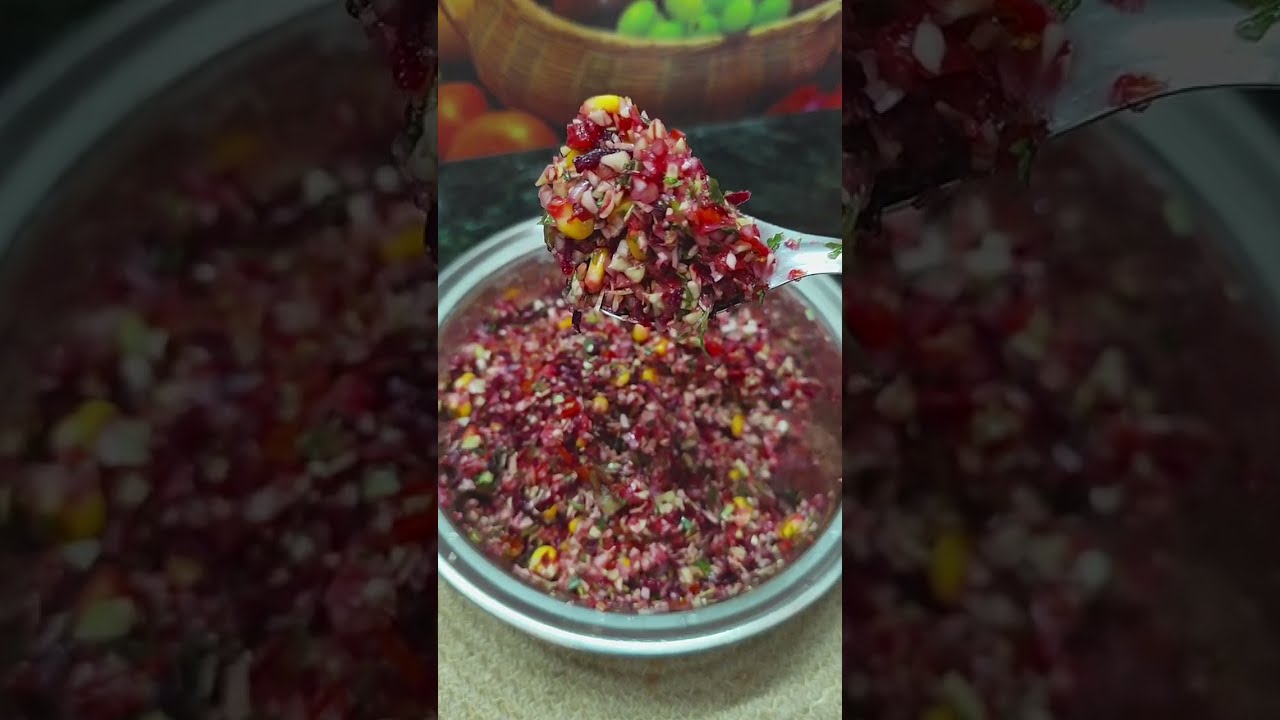 5 मिनिटांत Kachumbar Recipe | Quick & Easy Indian Salad