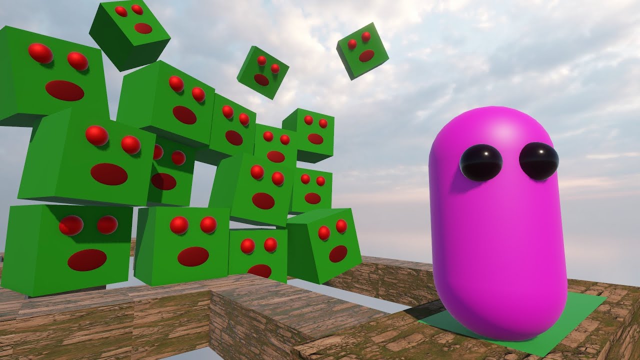 AI Learns to Run From a Zombie | Funny AI Agent Jojo (Deep Reinforcement Learning)