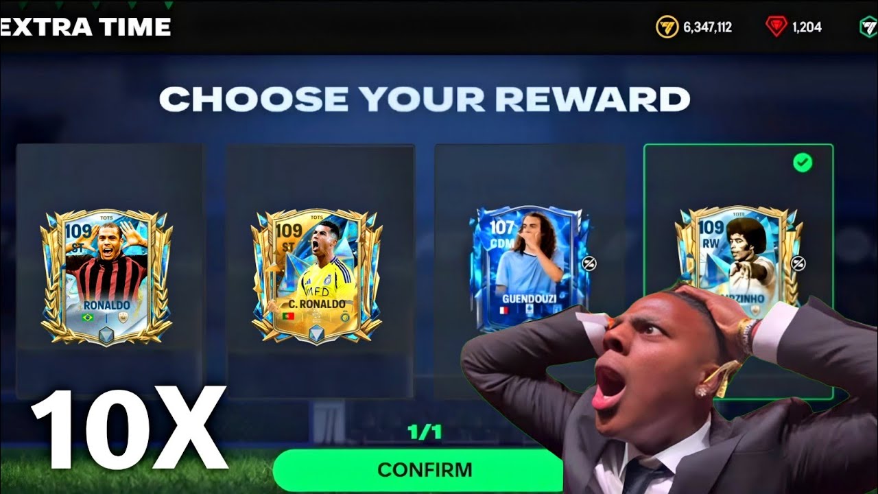 EA FC MOBILE 25 • 107-111 Дополнительное время Пакет открытие 10X 