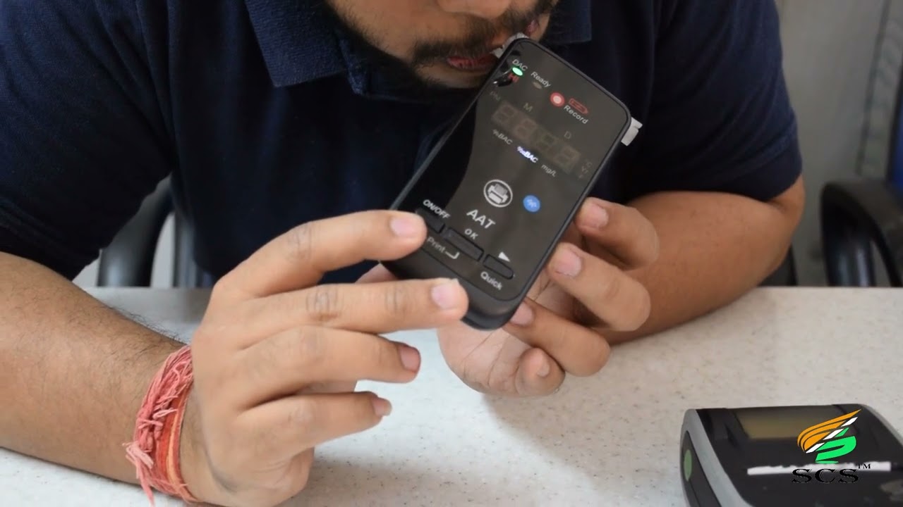 Sanchar Breath Alcohol Analyzer (SBAA-04) - Technical Video