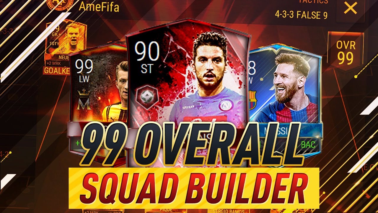FIFA Mobile 99 OVR TEAM GAMEPLAY!! BEST TEAM IN THE GAME (IMO)
