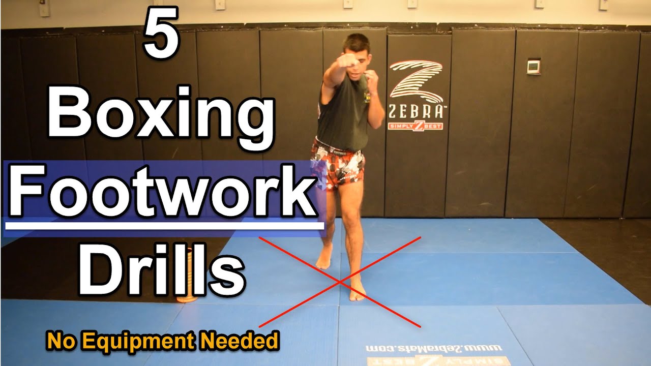 5 ESSENTIAL Boxing Footwork Drills For Beginners You Can Do At Home With No Equipment..... (2020)