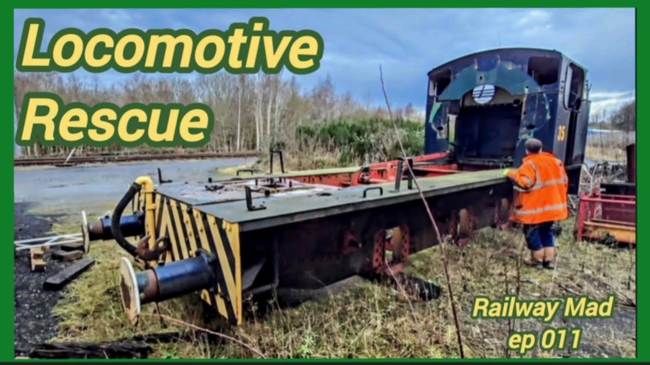 PART ONE Steam locomotive rescue. Broken engines and broken bodies! Train restoration episode 011