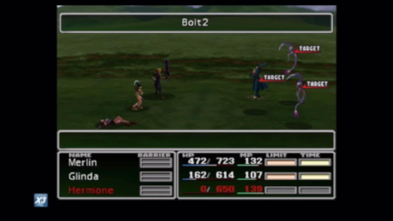FF7 magic only part 2 Disc 2