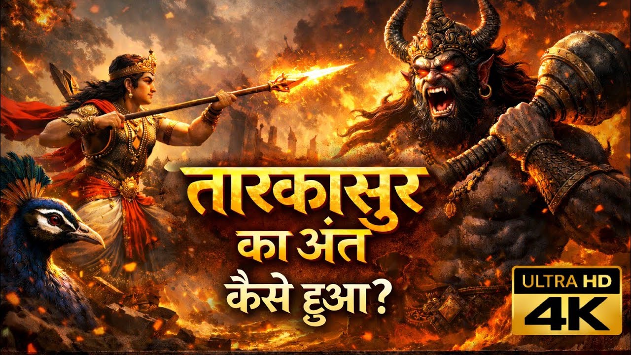 तारकासुर वध | तारकासुर का अंत कैसे हुआ | HD हिंदी मे 