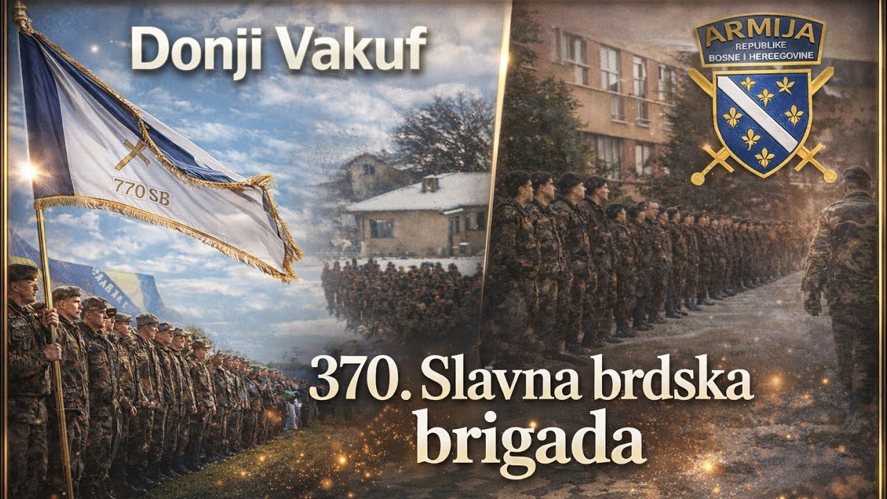 370.Slavna brdska brigada - historijski snimci ⚜️⚔️ Vakufljani osnovali slavnu 370. brigadu 🇧🇦