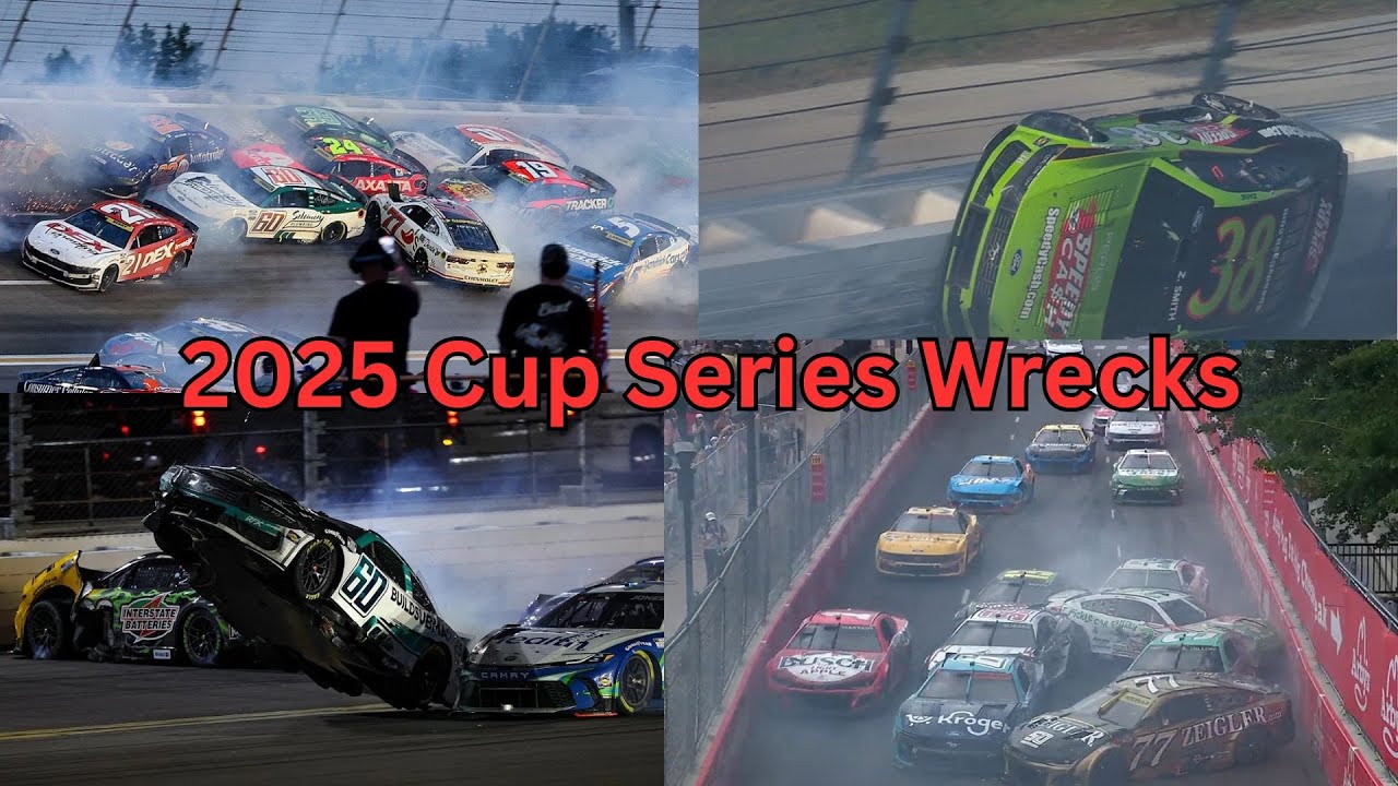 2025 Nascar Cup Series Wrecks