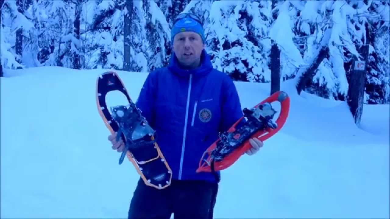 MSR & TSL snowshoes test