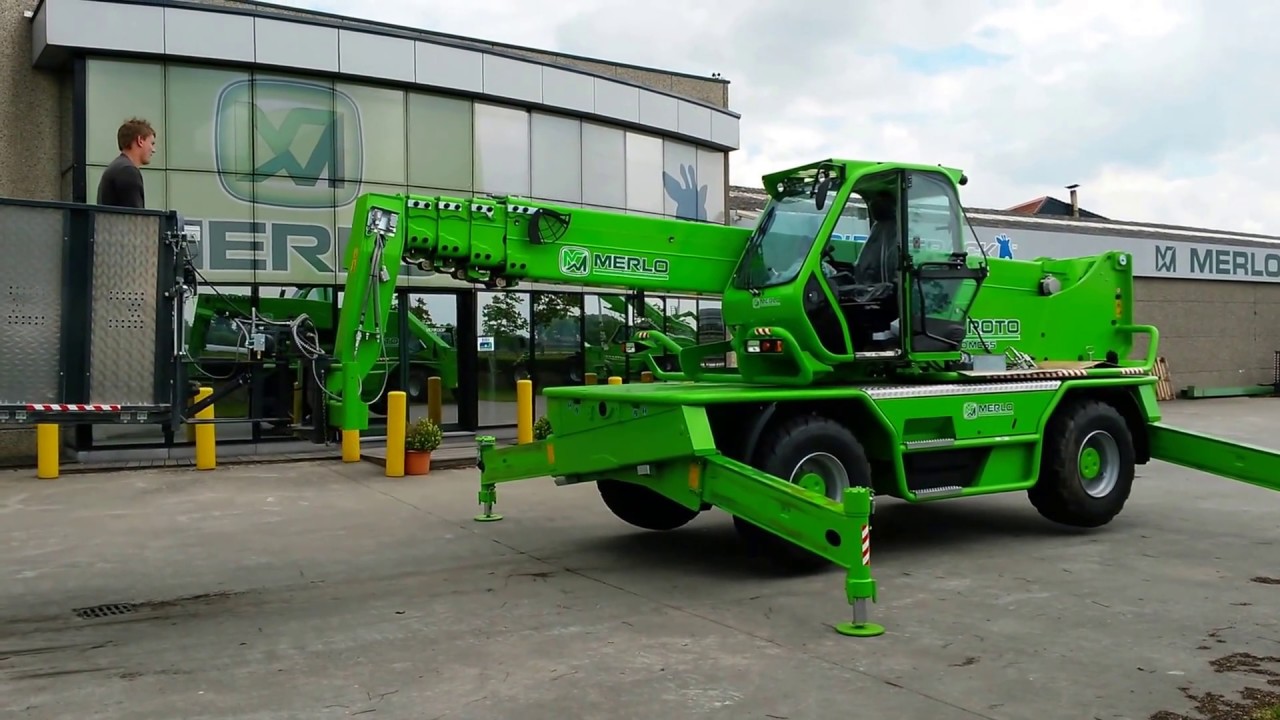 Merlo 40.30 MCSS with radiographic control - drive & steer basket
