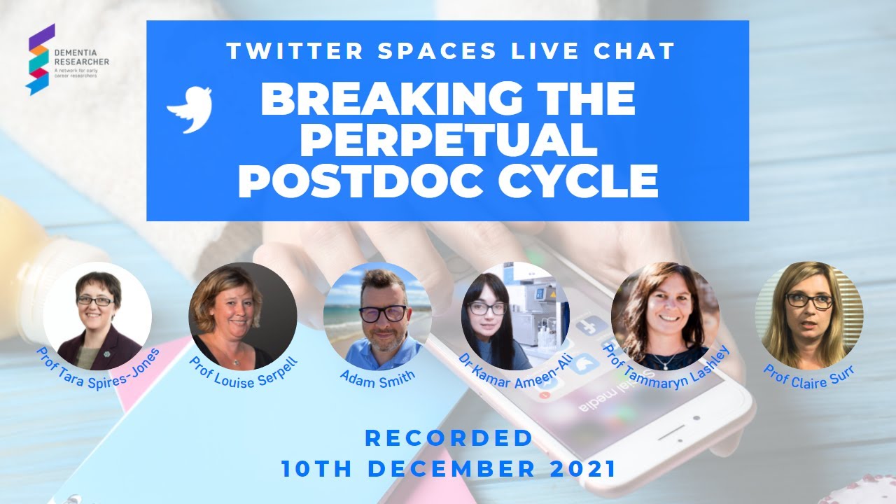Twitter Spaces - Breaking the Perpetual Postdoc Cycle